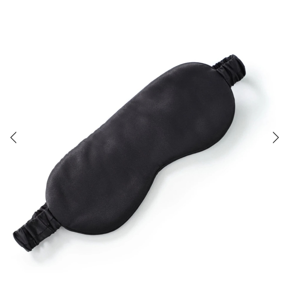 Comfort Black Silky Eyemask